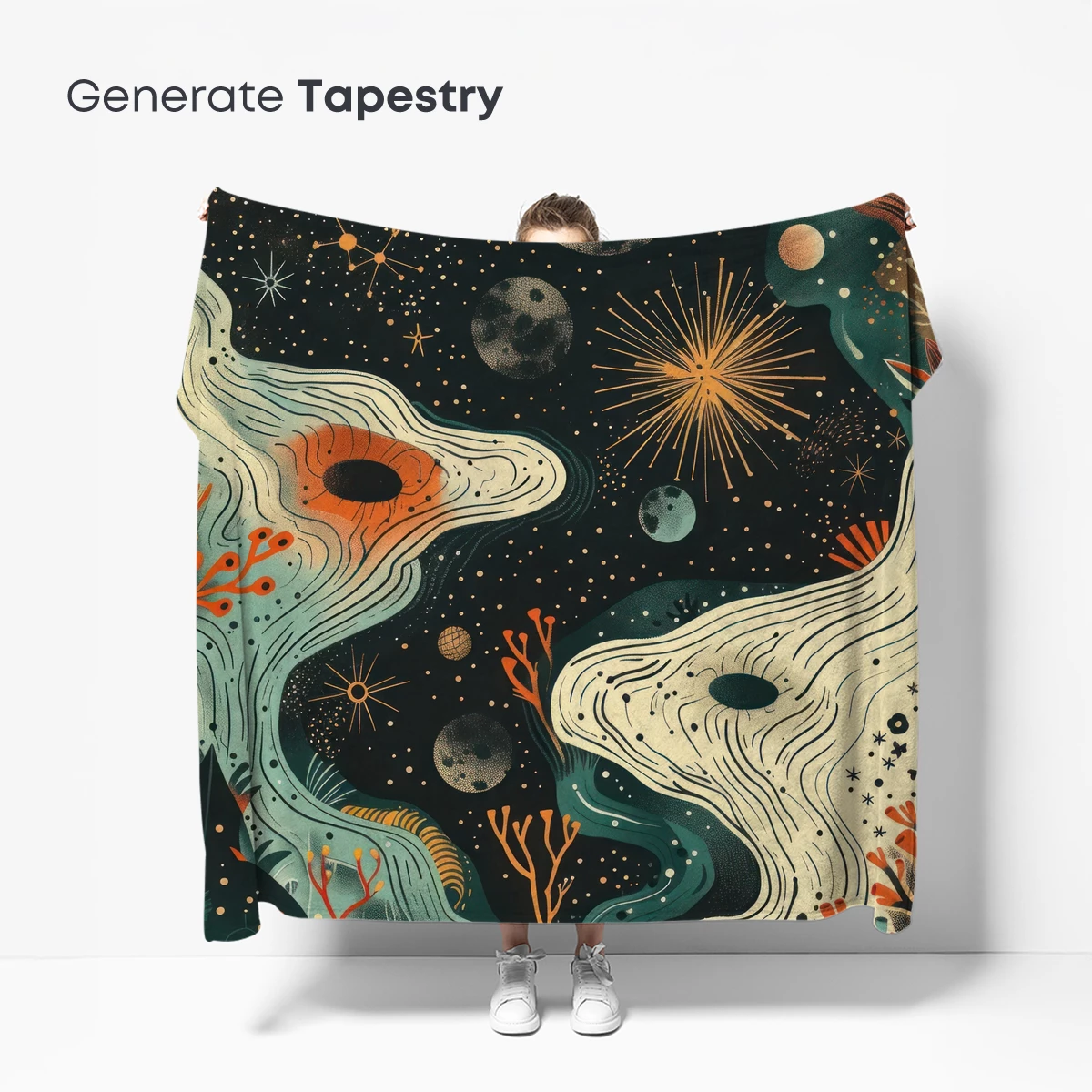 Cosmic Coral Reef: Surreal Space Meets Underwater Life - Image 5