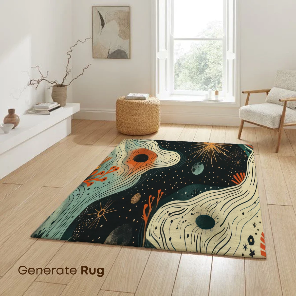 Cosmic Coral Reef: Surreal Space Meets Underwater Life - Image 6