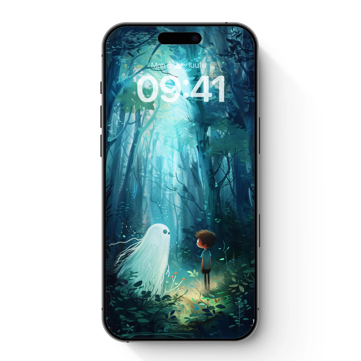 Enchanted Forest Encounter: Boy Meets Ethereal Spirit