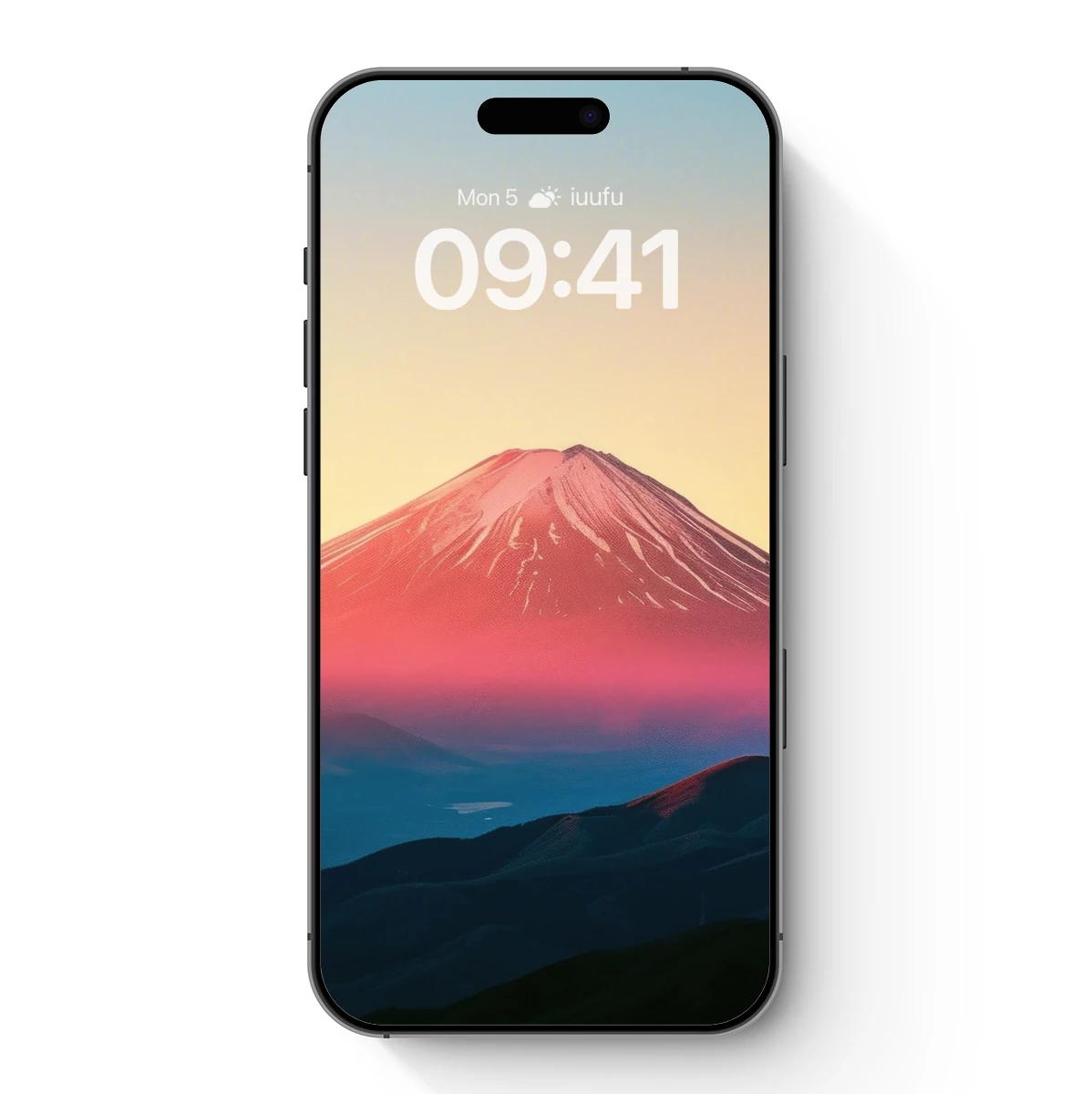 Fuji's Dawn: Pink Hues and Golden Silence