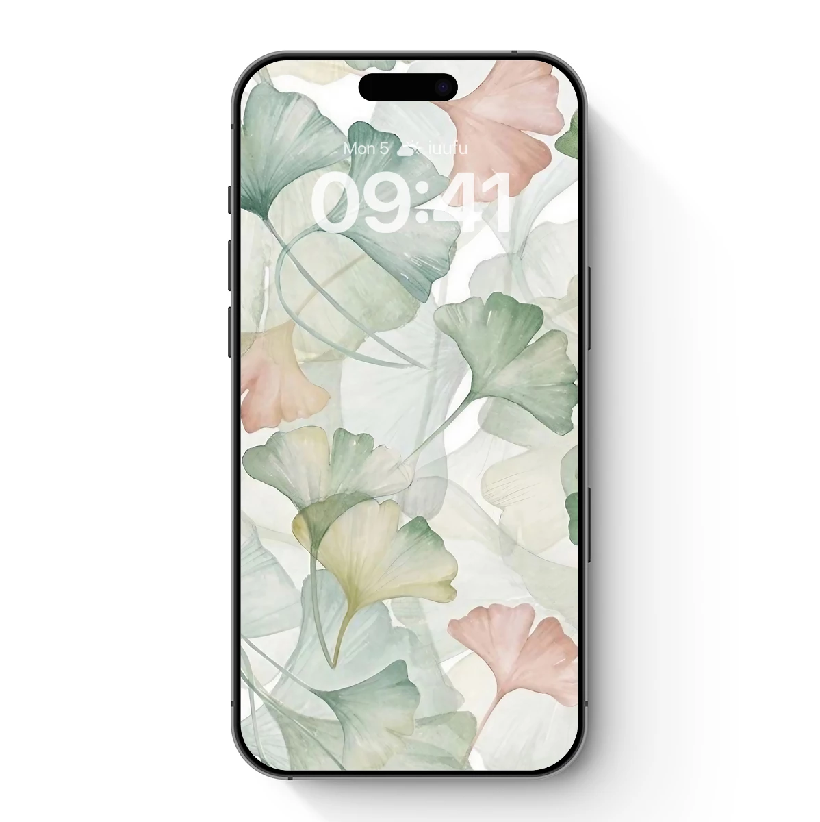 Ginkgo Whisper: Ethereal Leaves in Pastel Harmony