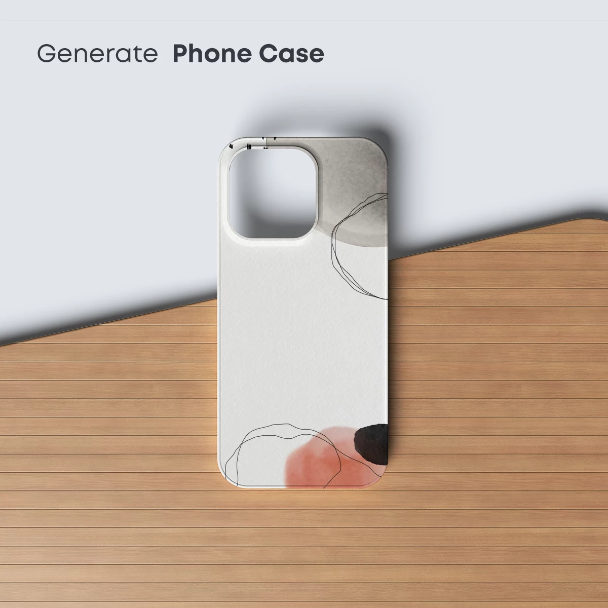 Abstract Elegance: Ink and Watercolor Harmony - Image 3