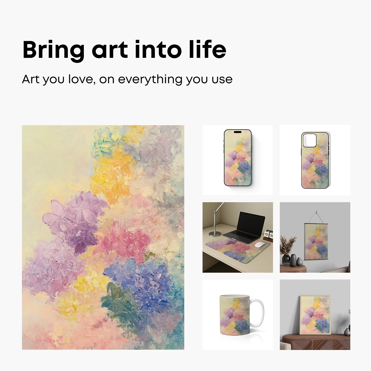 Impressionist Floral Symphony - Image 2
