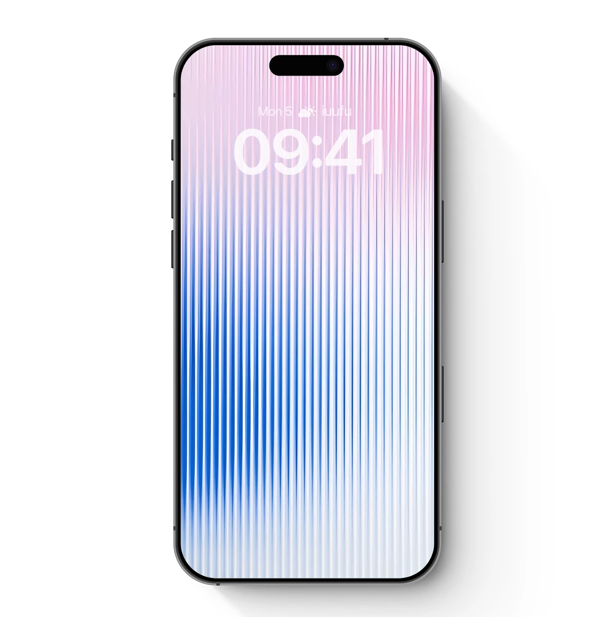 Gradient Symphony: Vertical Lines in Pastel Harmony