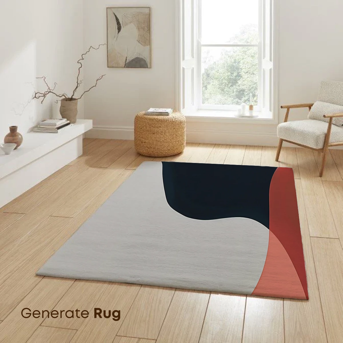 Abstract Fusion: Bold Shapes in Harmony - Image 6