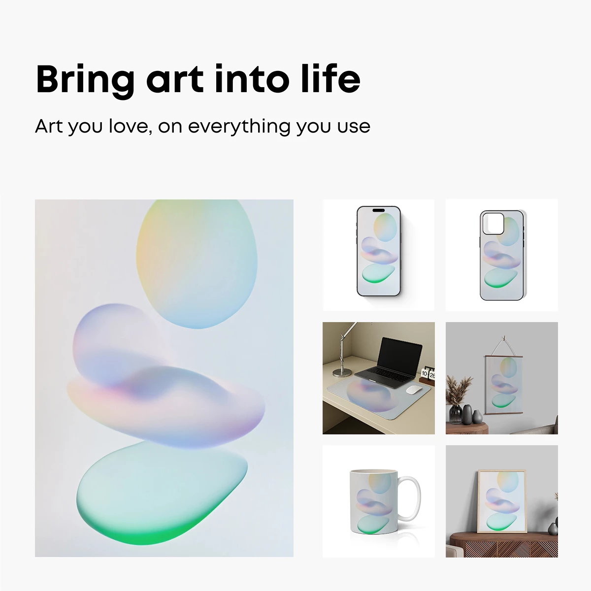 Ethereal Gradient Blobs: A Study in Softness - Image 2