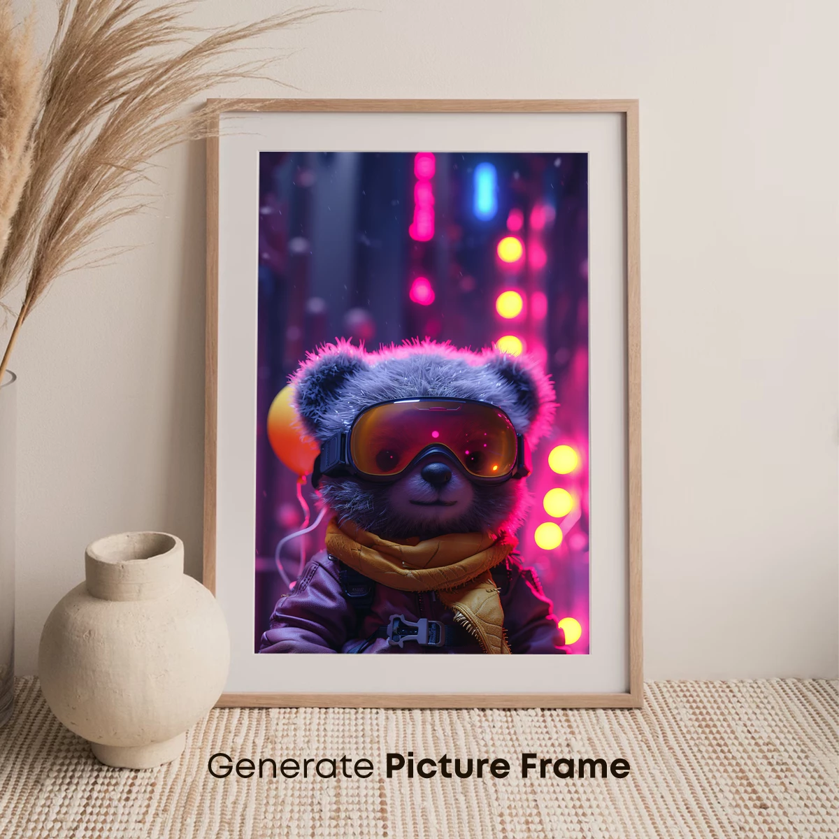 Cyberpunk Panda in Neon Wonderland - Image 7