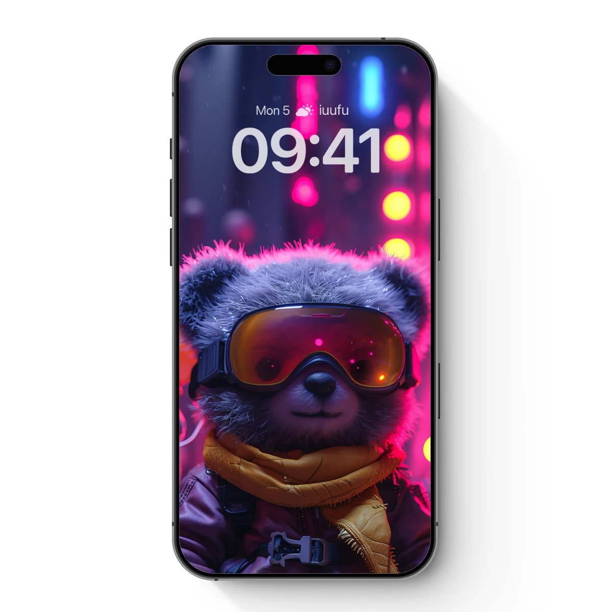 Cyberpunk Panda in Neon Wonderland