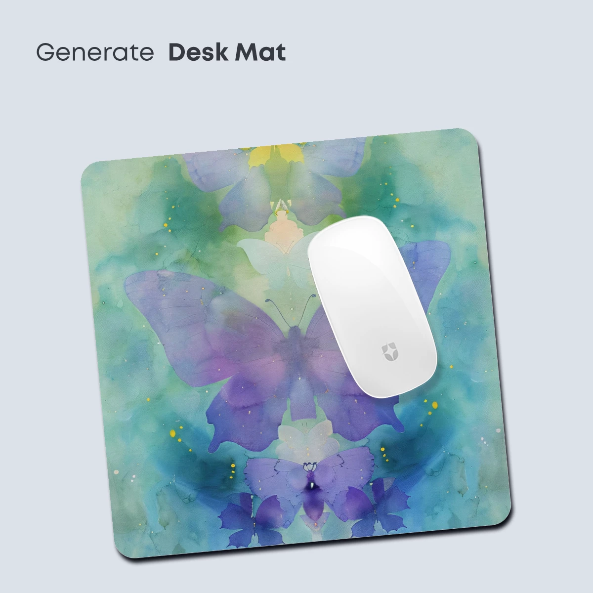 Butterfly Symmetry in Watercolor Harmony - Image 4