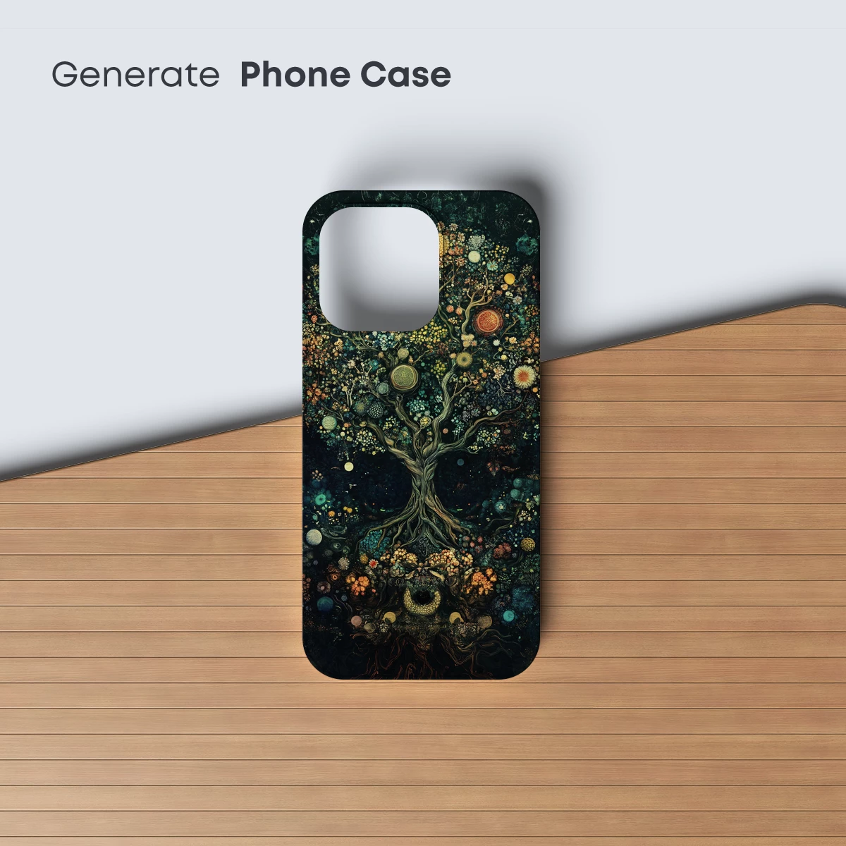 Enchanted Tree of Life: Mystical Floral Fantasy - Image 3