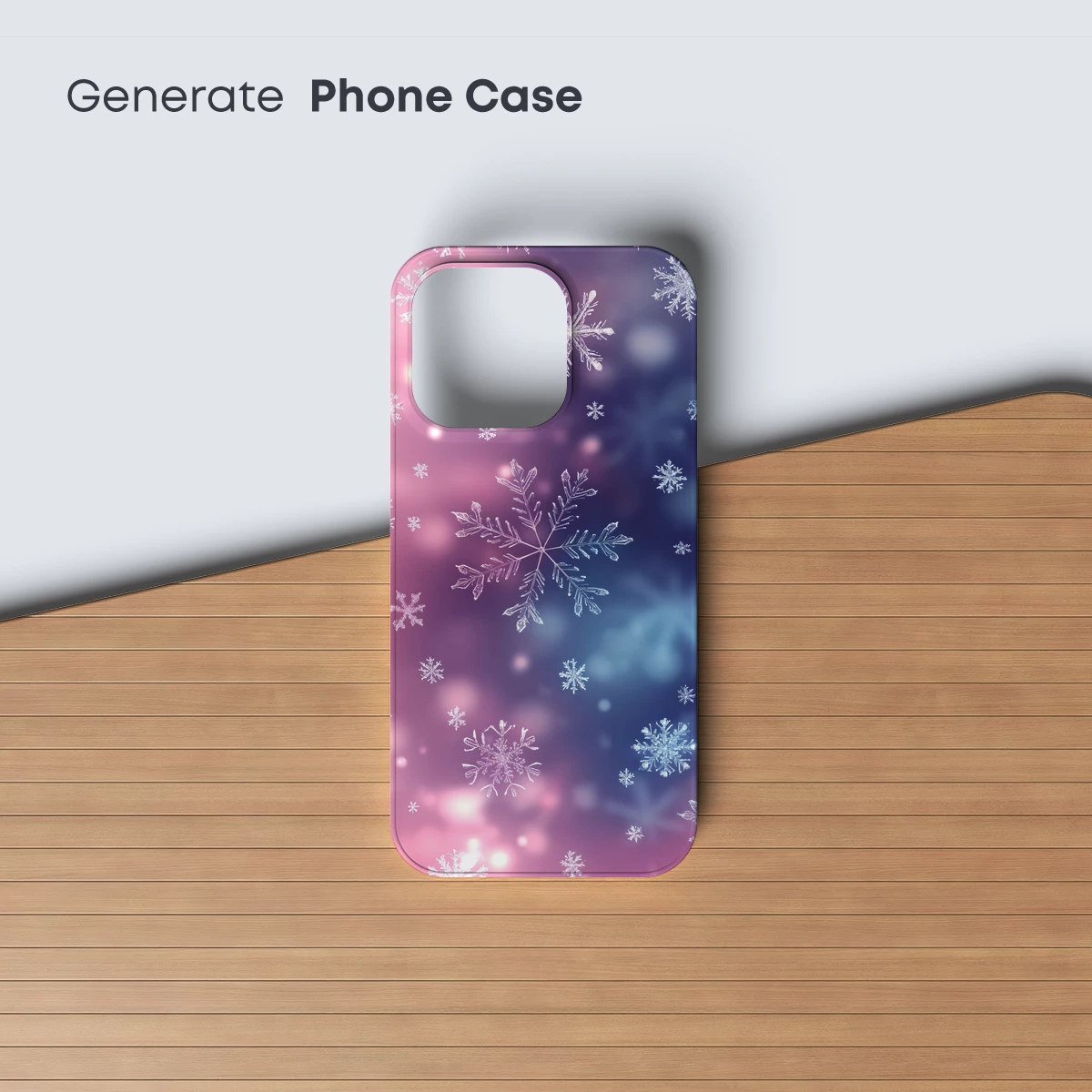 Frosty Symphony: Snowflakes in Pastel Harmony - Image 3