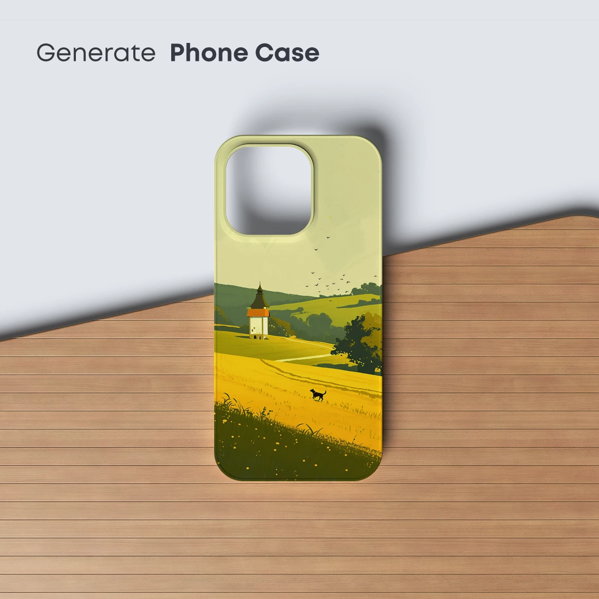 Golden Fields and Solitary Tower - Image 3