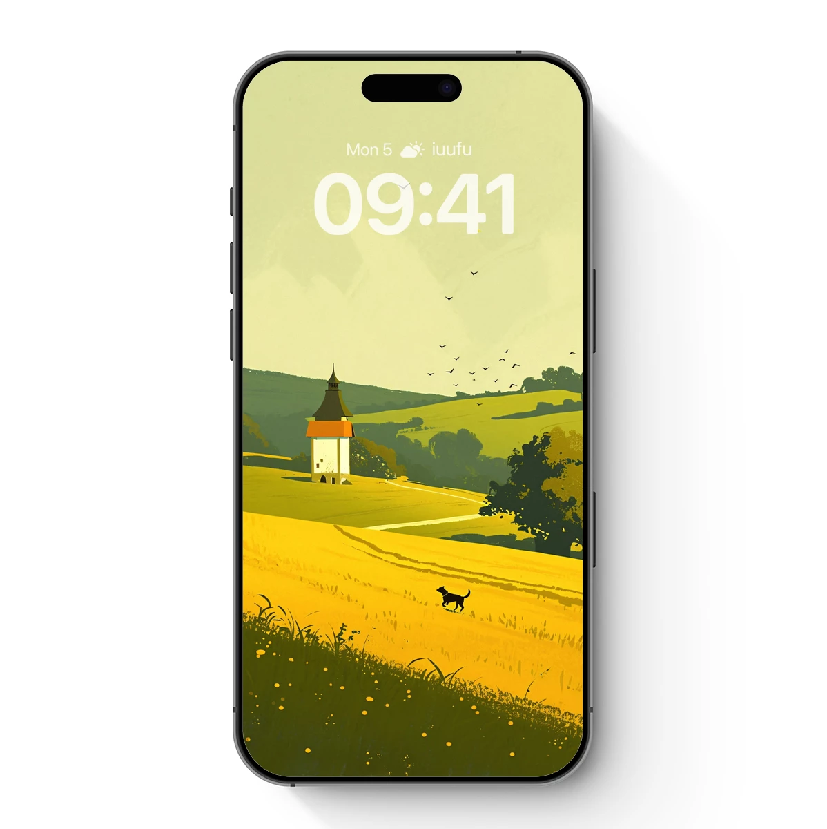 Golden Fields and Solitary Tower