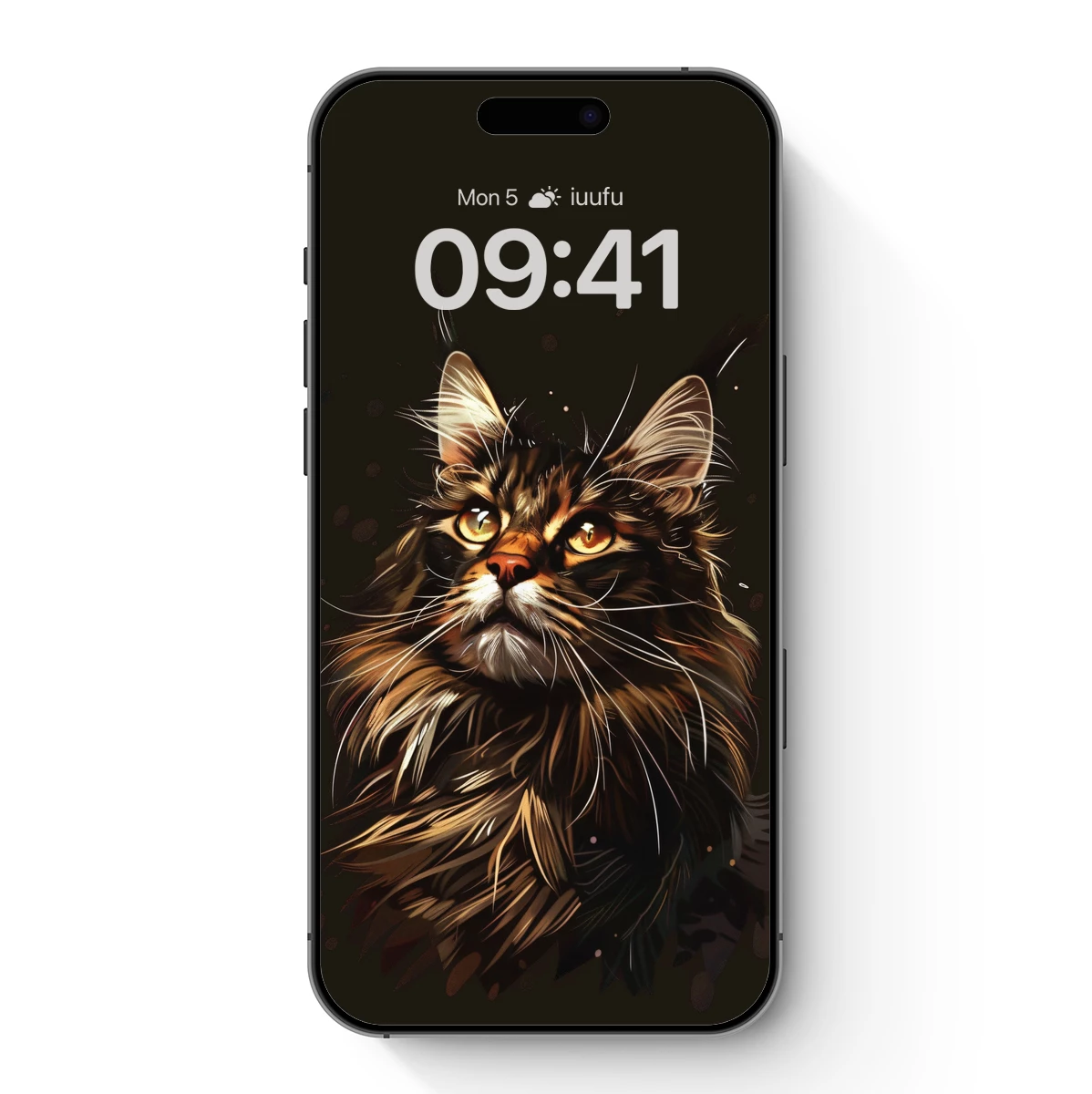Majestic Feline Portrait: Whiskered Wisdom in Warm Tones