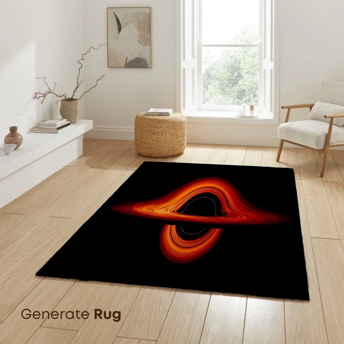 Eclipse of Eternity: Cosmic Black Hole Art - Image 6