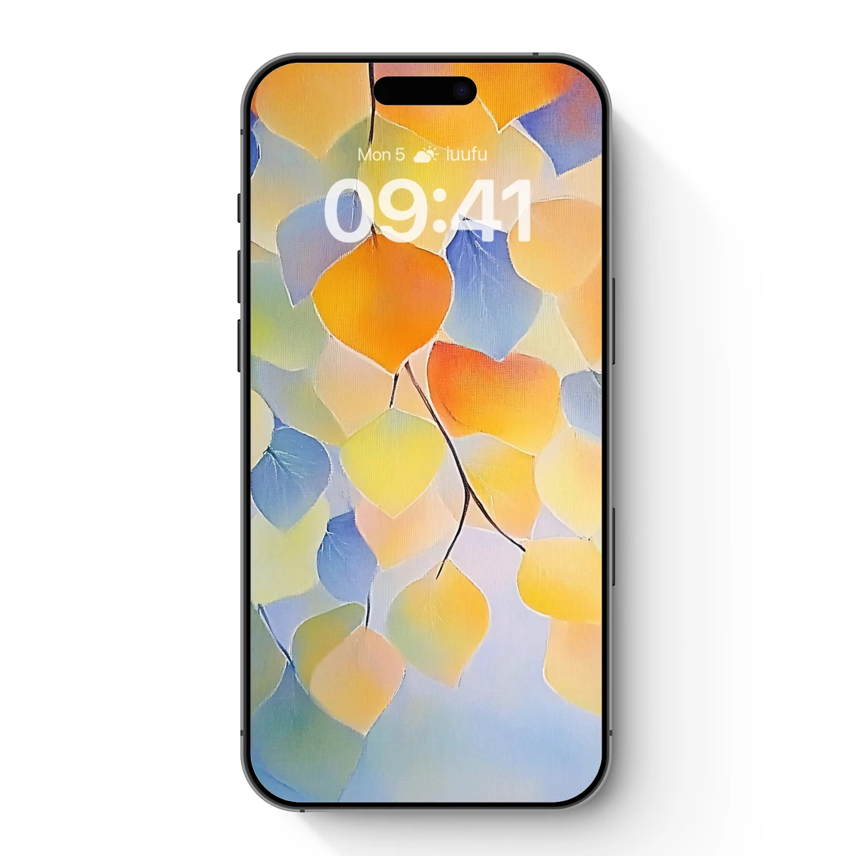 Autumn Leaves Symphony in Abstract Hues