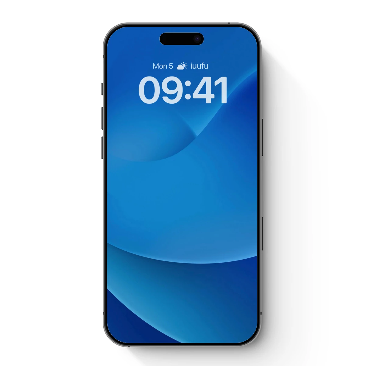 Blue Serenity: Abstract Waves in Harmony