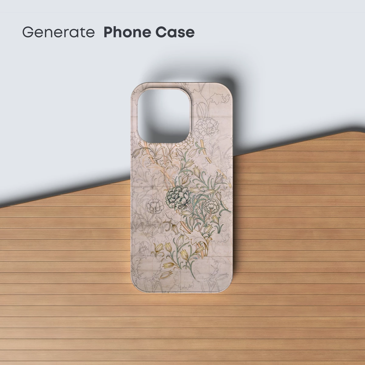 Art Nouveau Floral Symphony - Image 3