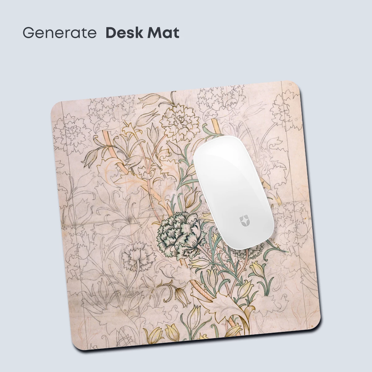 Art Nouveau Floral Symphony - Image 4