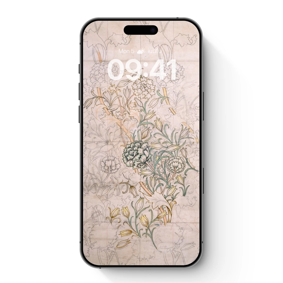 Art Nouveau Floral Symphony