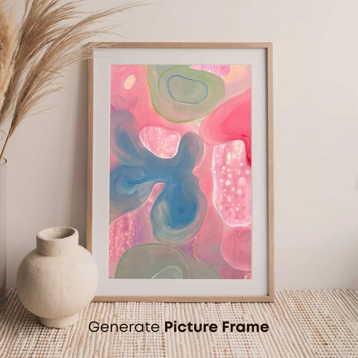 Abstract Swirls in Pastel Harmony - Image 7