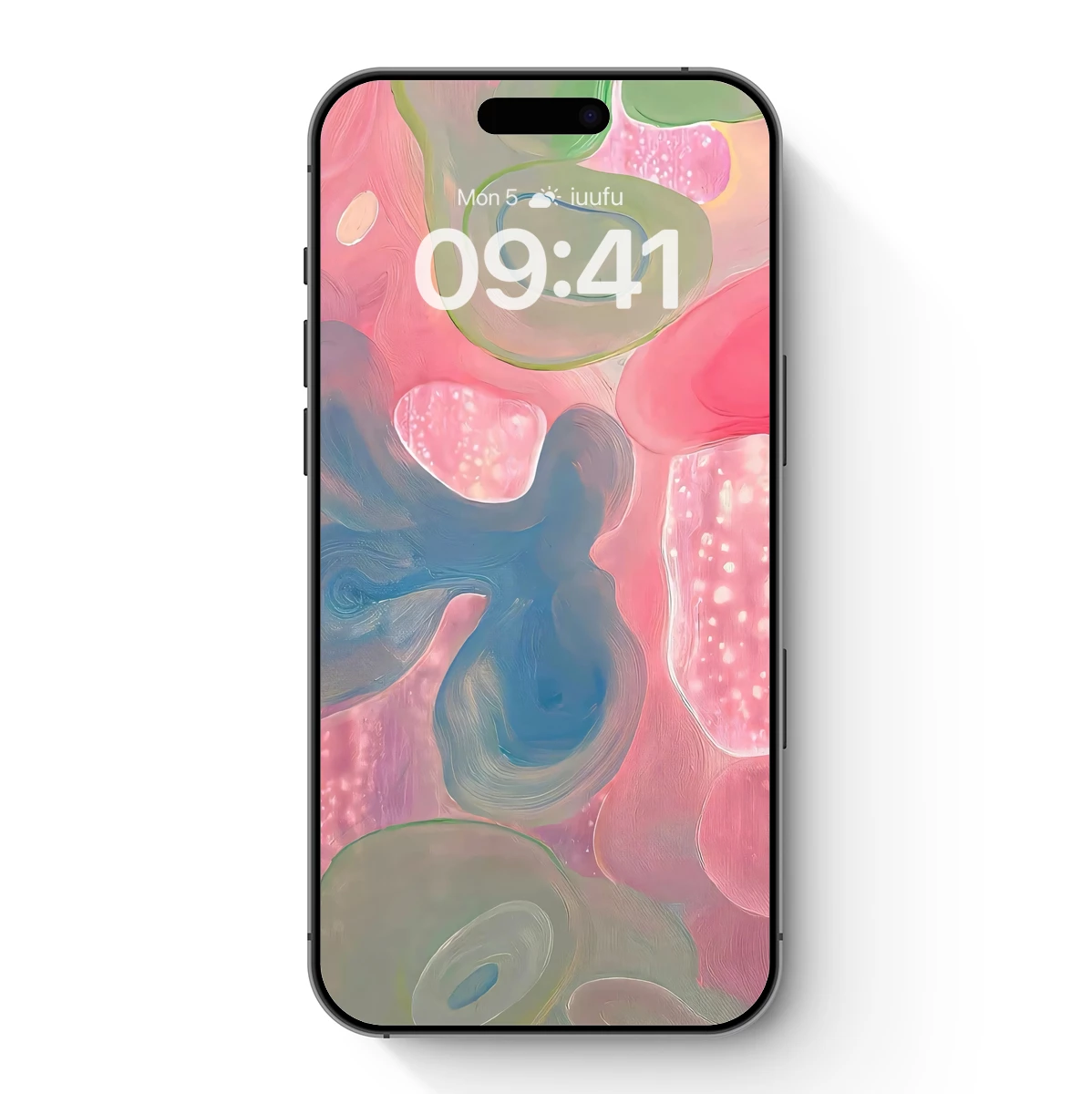 Abstract Swirls in Pastel Harmony