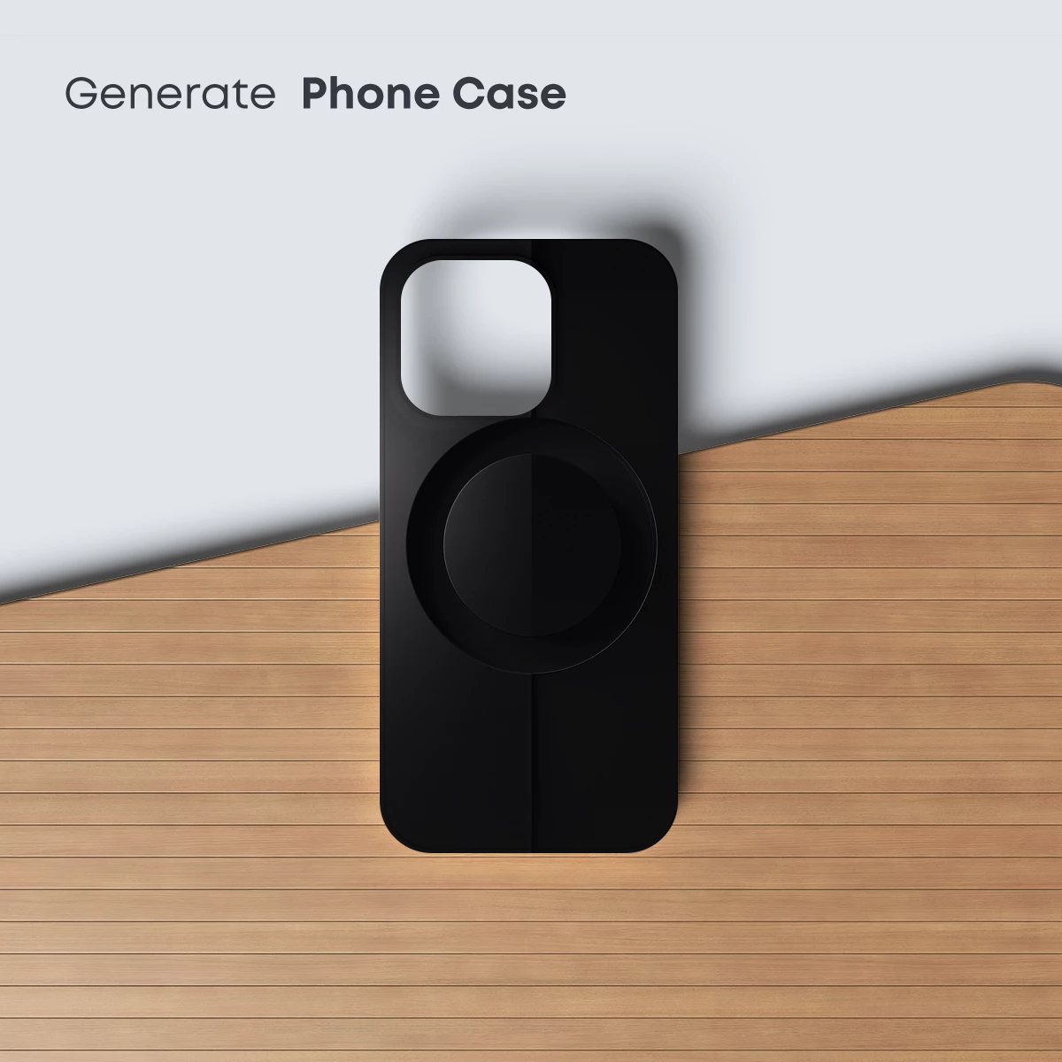 Eclipse of Shadows: Minimalist Black Circles - Image 3