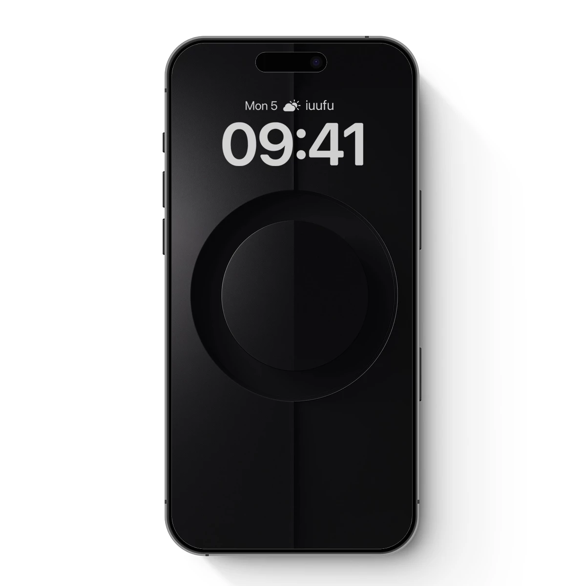 Eclipse of Shadows: Minimalist Black Circles