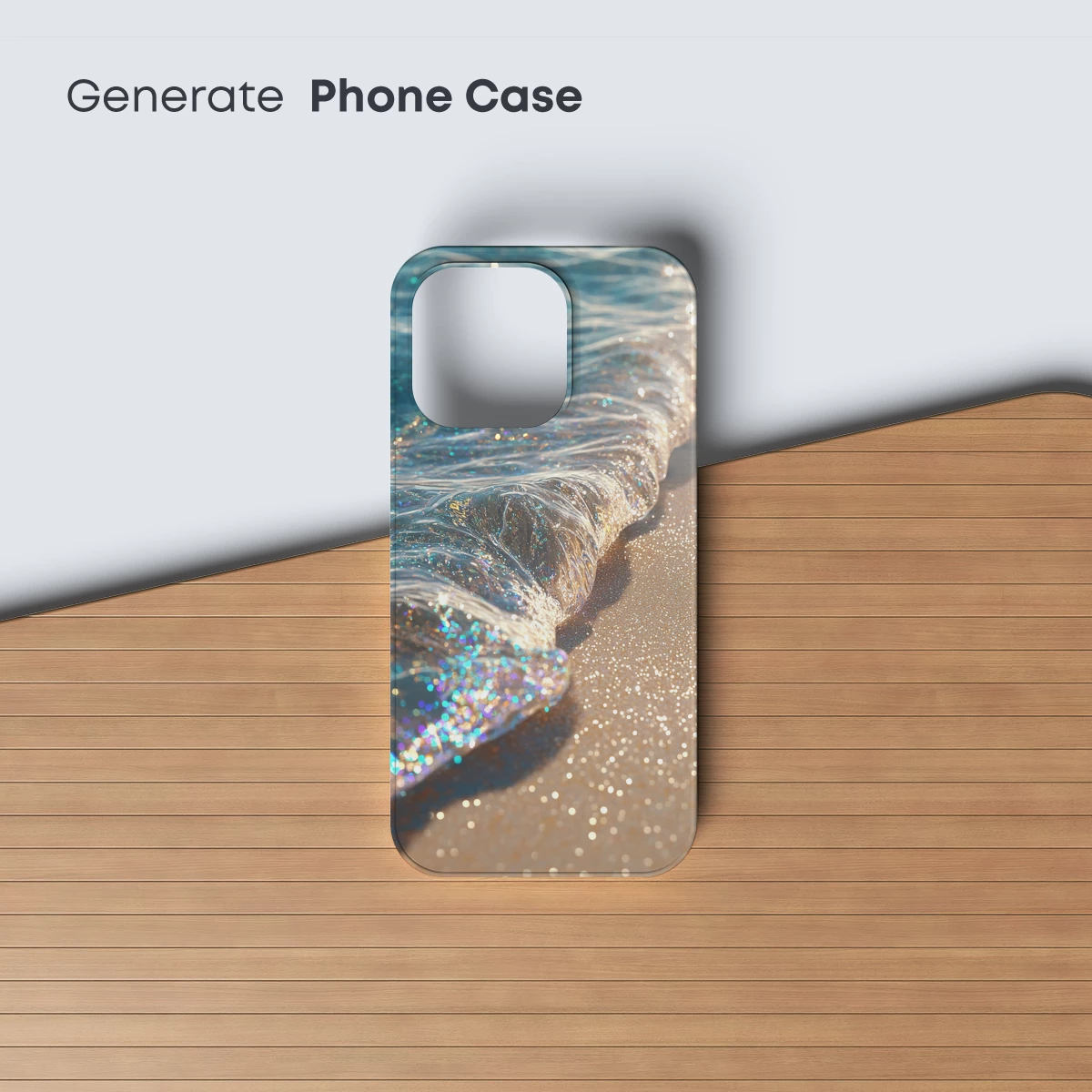 Glittering Wave at Sunset - Image 3