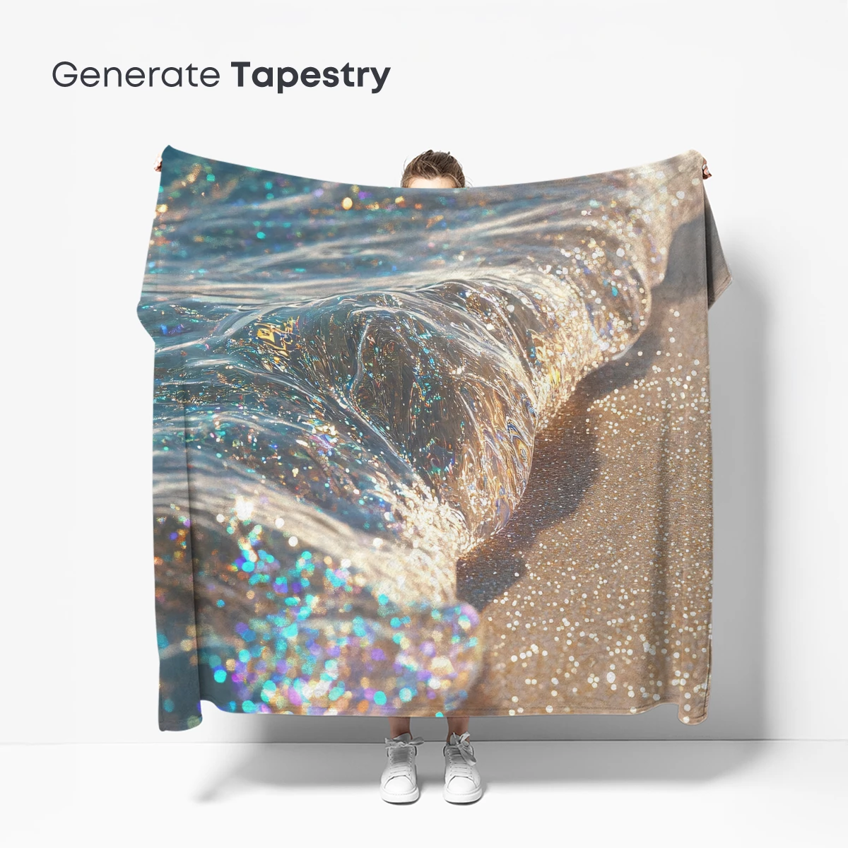 Glittering Wave at Sunset - Image 5