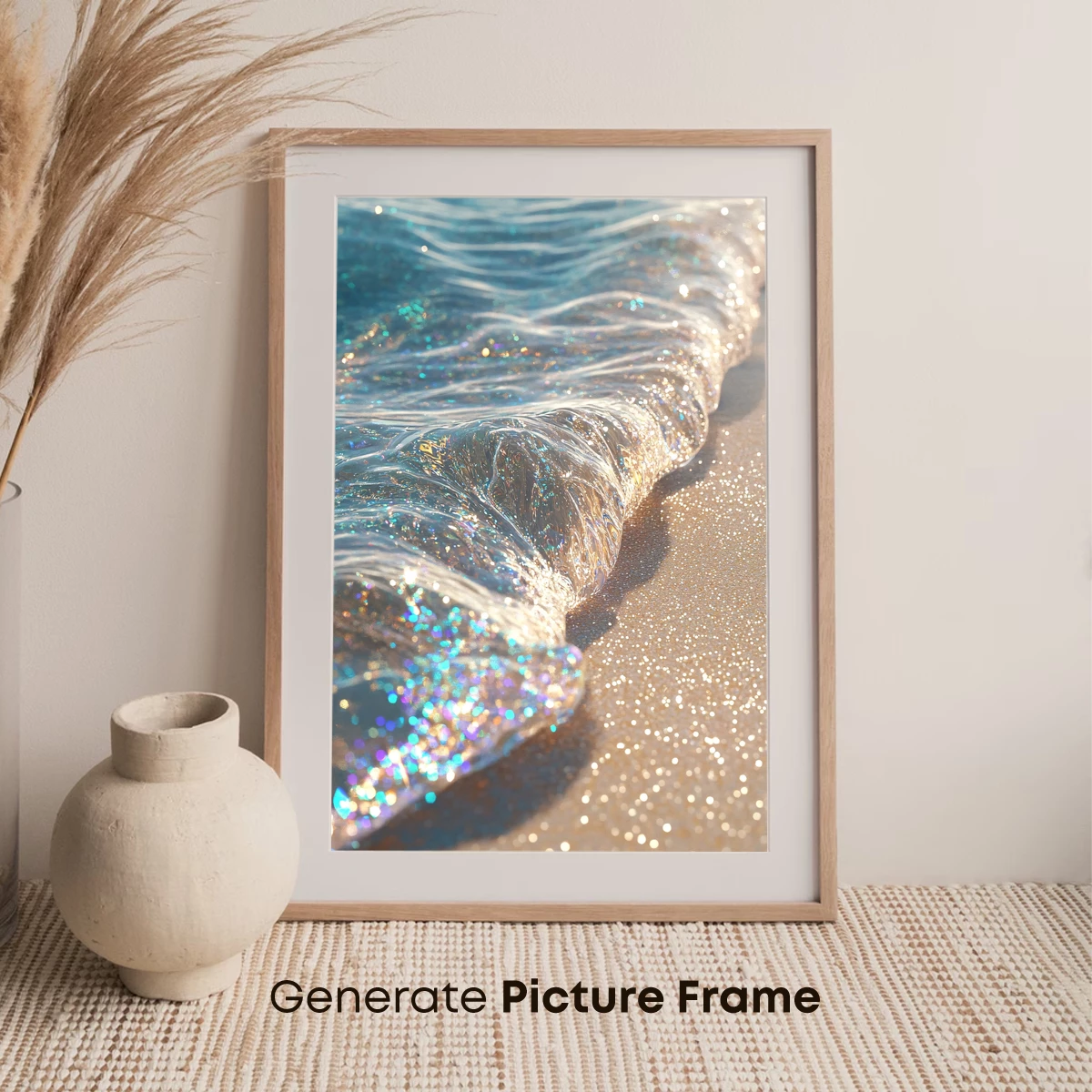 Glittering Wave at Sunset - Image 7