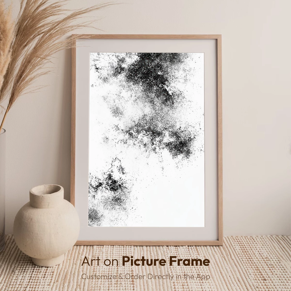 Ethereal Ink Clouds: Monochrome Mystery - Image 7