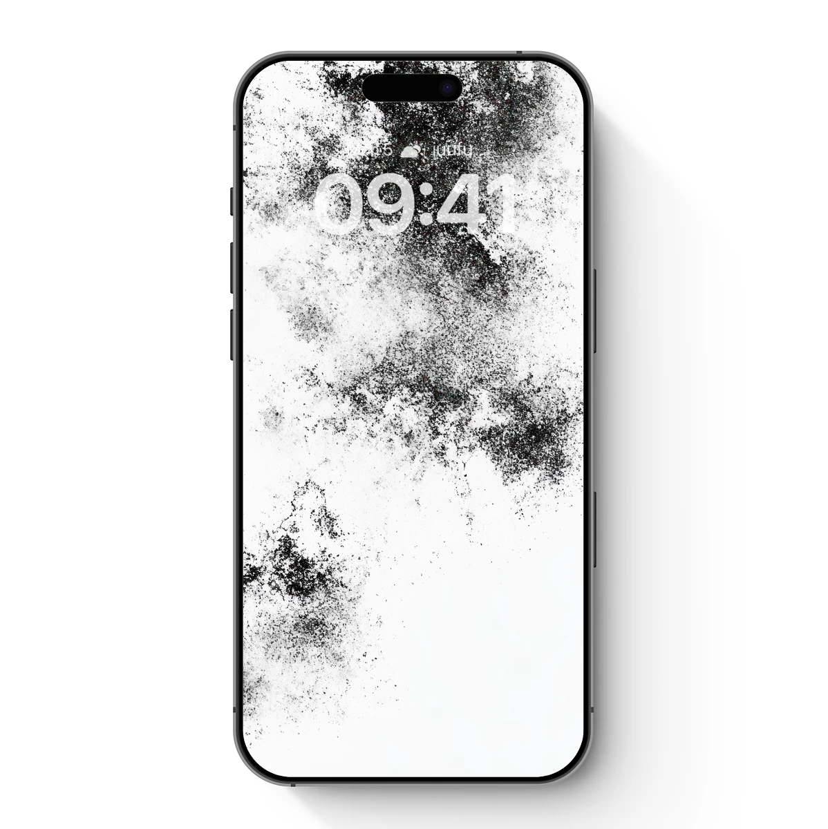 Ethereal Ink Clouds: Monochrome Mystery