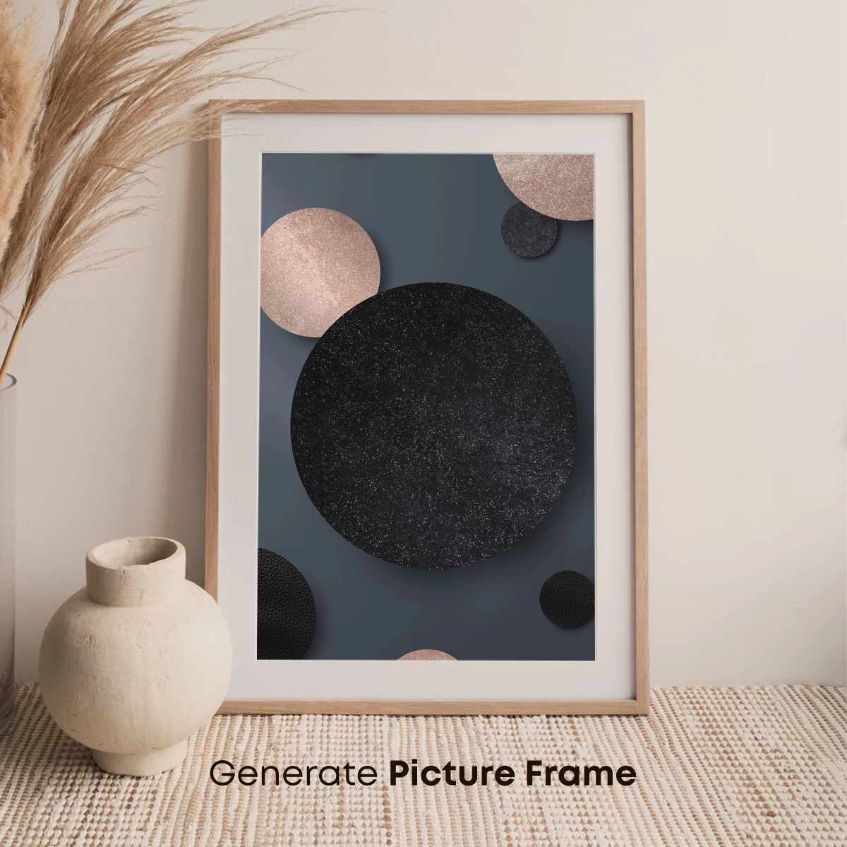 Eclipse of Circles: Abstract Minimalist Art - Image 7