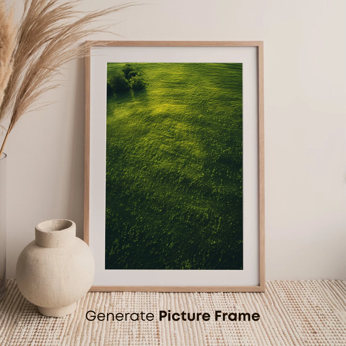 Aerial Verdancy: Sunlit Fields and Shadows - Image 7