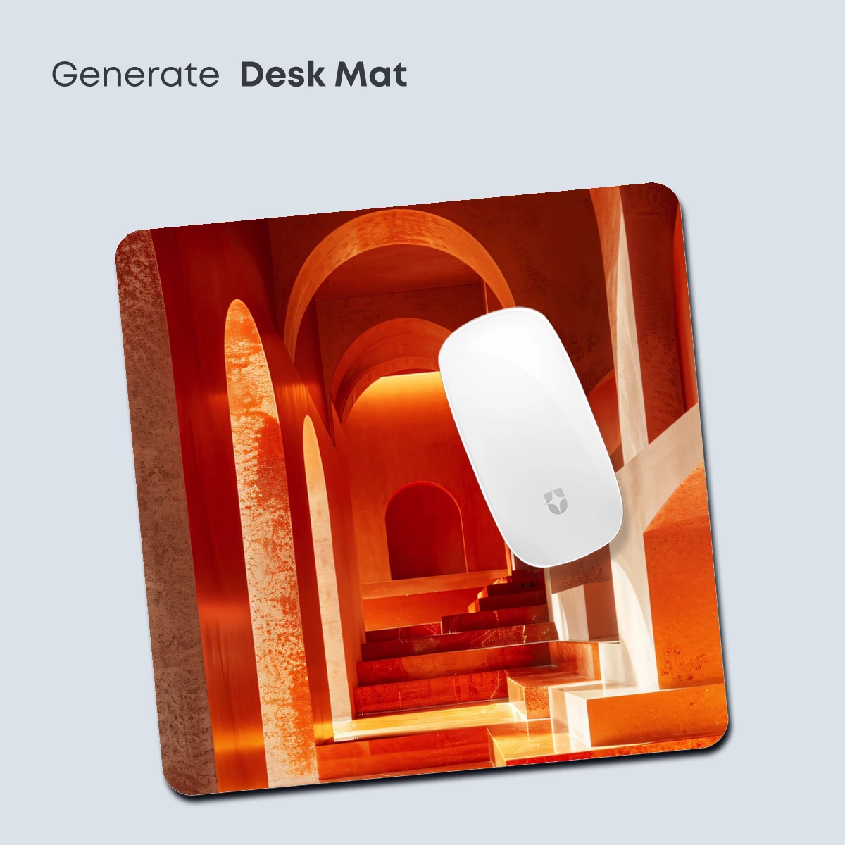 Crimson Archways: A Luminous Odyssey - Image 4