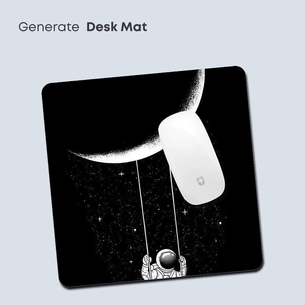 Astronaut Swings on Moon: Cosmic Dreamscape - Image 4