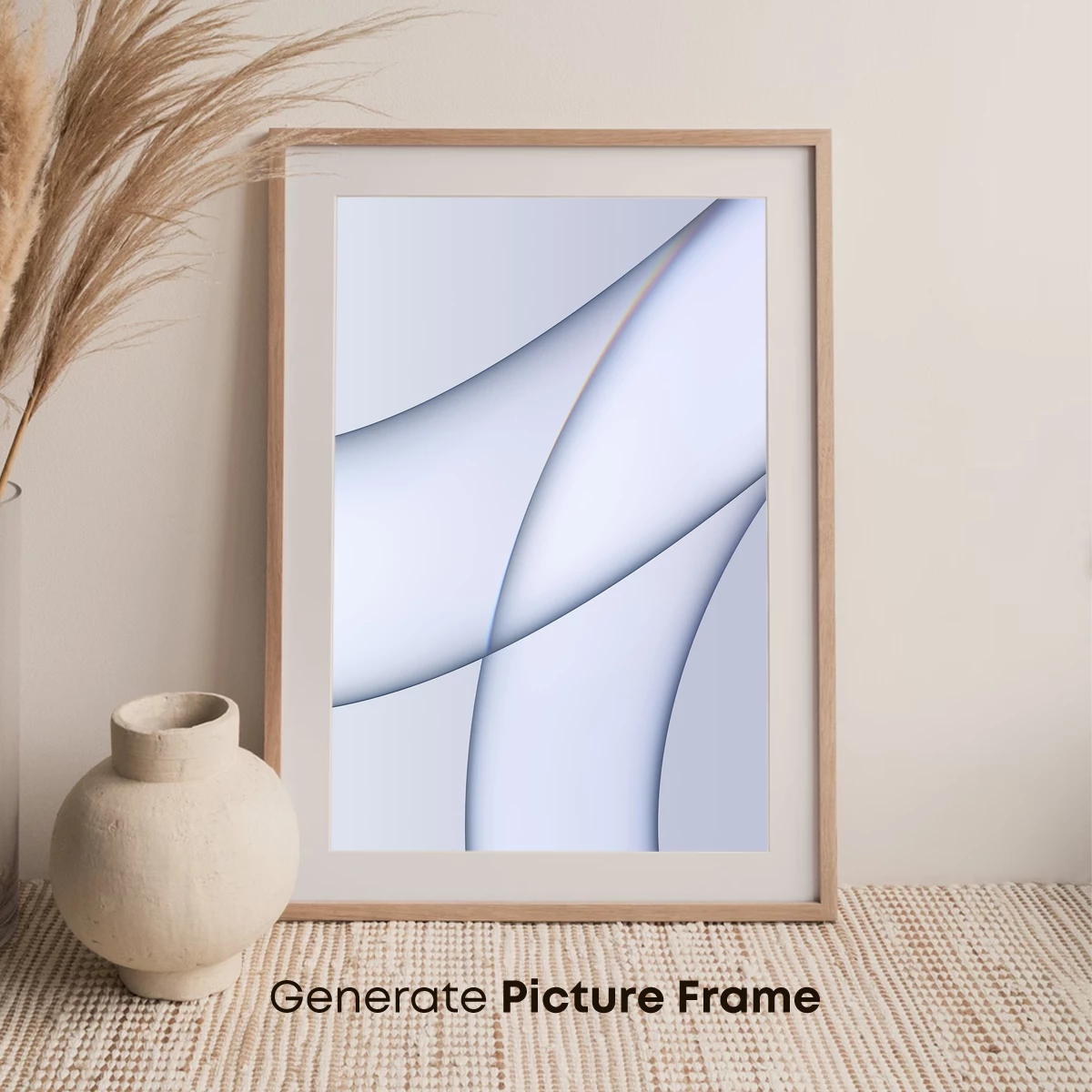 Ethereal Flow: Soft Curves in Pastel Harmony - Image 7