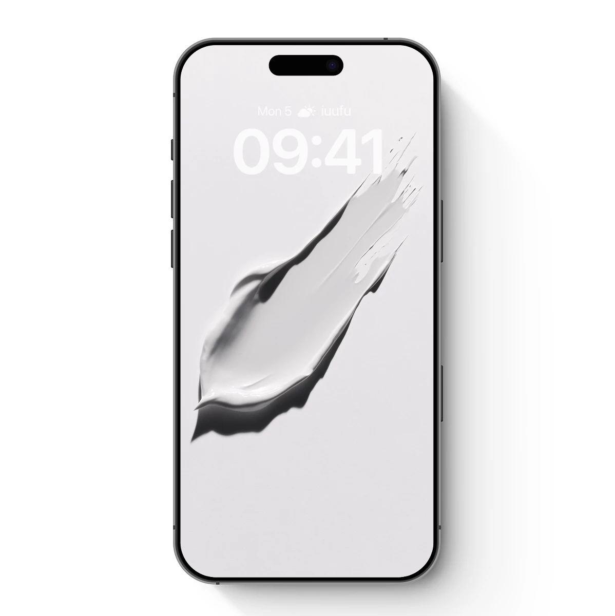 Elegant Swipe: Abstract Monochrome Flow