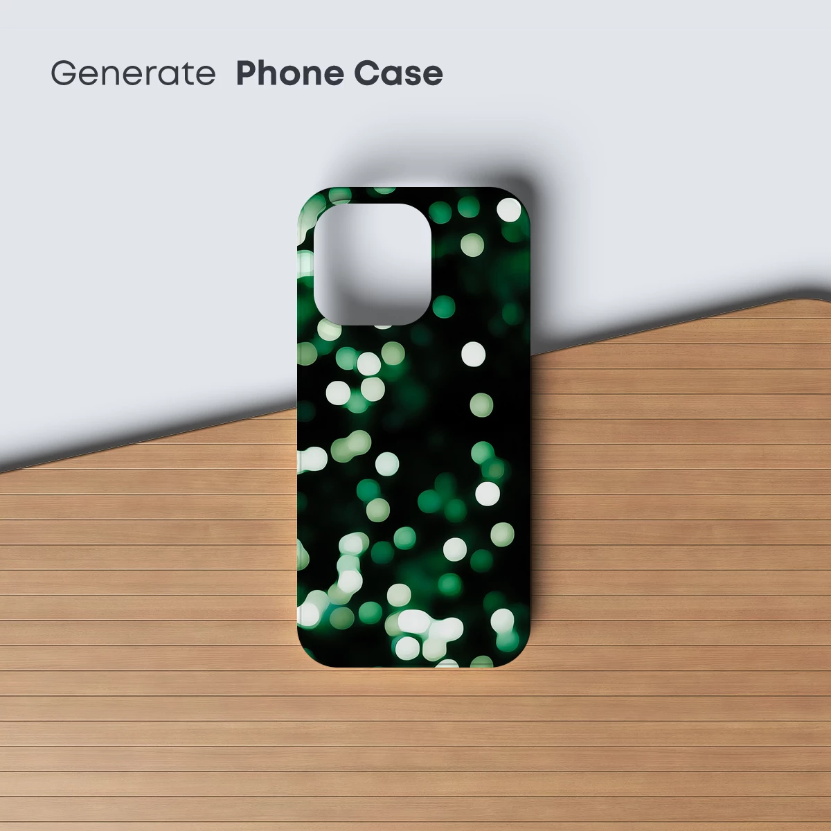 Bokeh Bliss: Emerald Glow - Image 3