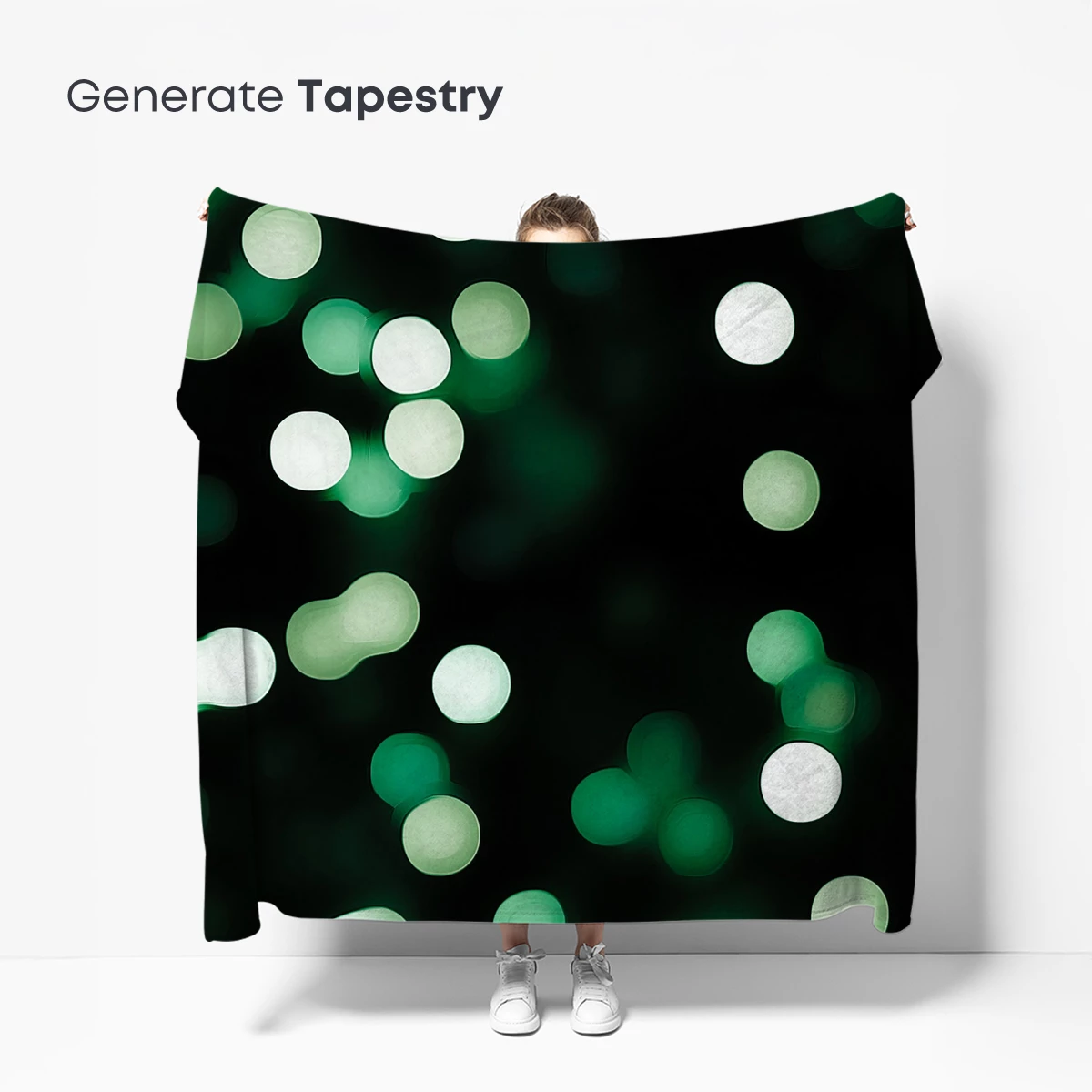 Bokeh Bliss: Emerald Glow - Image 5