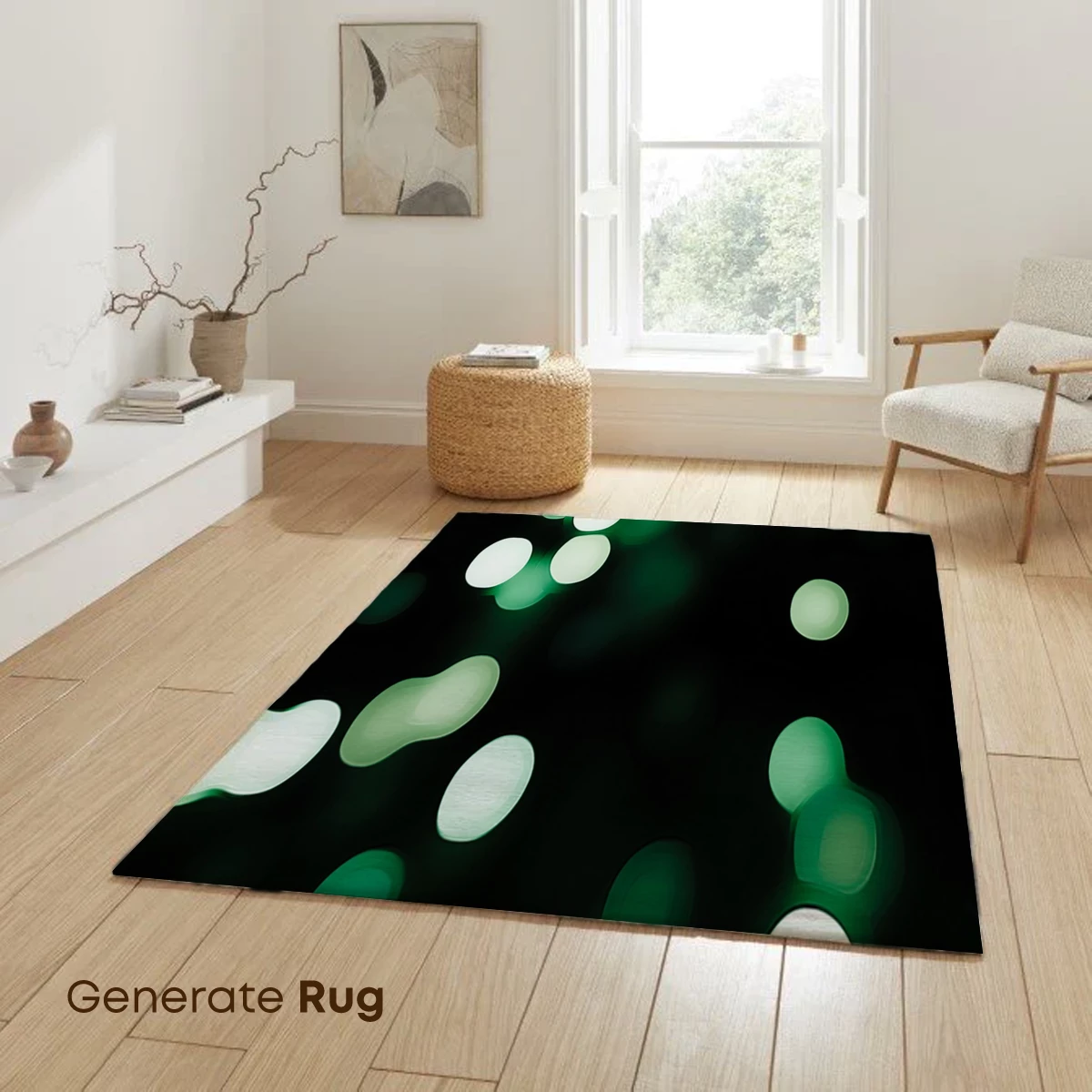 Bokeh Bliss: Emerald Glow - Image 6