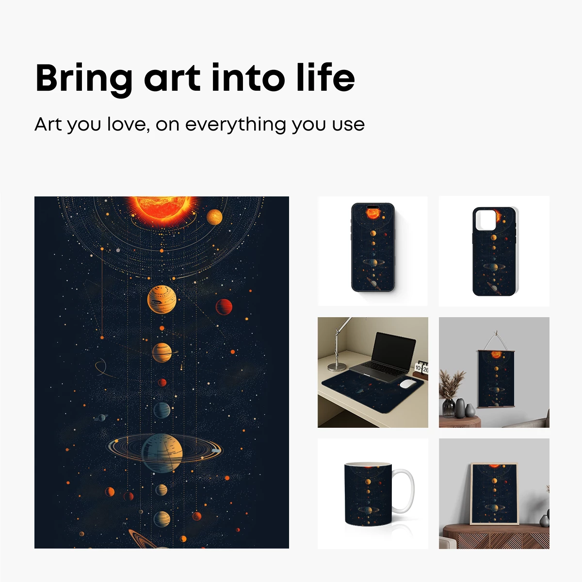 Celestial Harmony: A Cosmic Ballet of Planets - Image 2