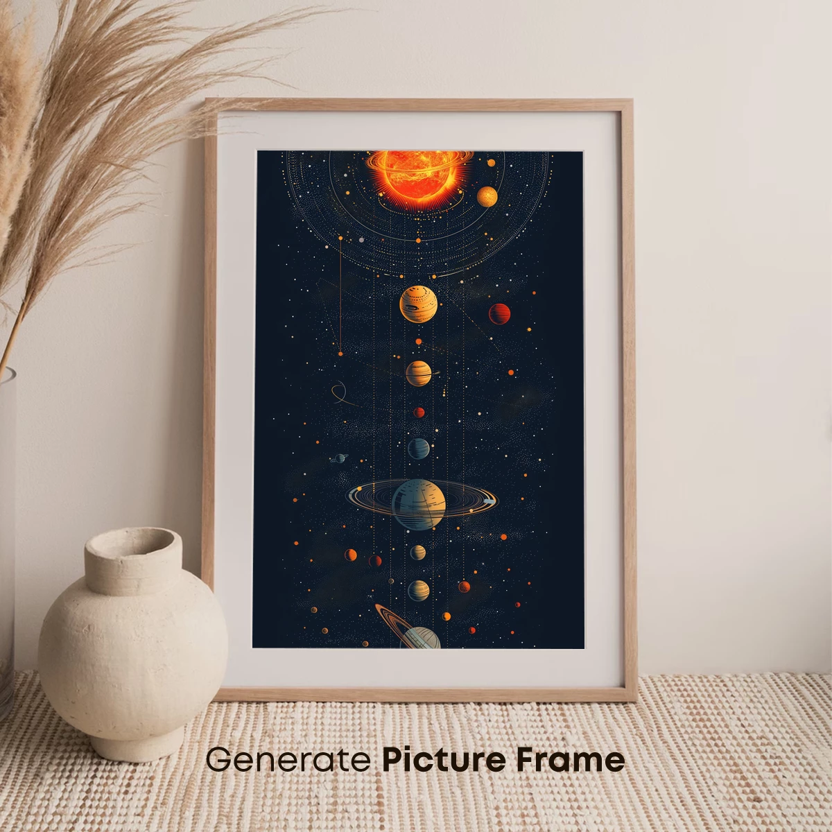 Celestial Harmony: A Cosmic Ballet of Planets - Image 7