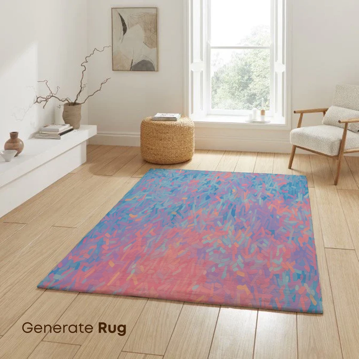 Abstract Gradient Symphony: Pixelated Dawn - Image 6