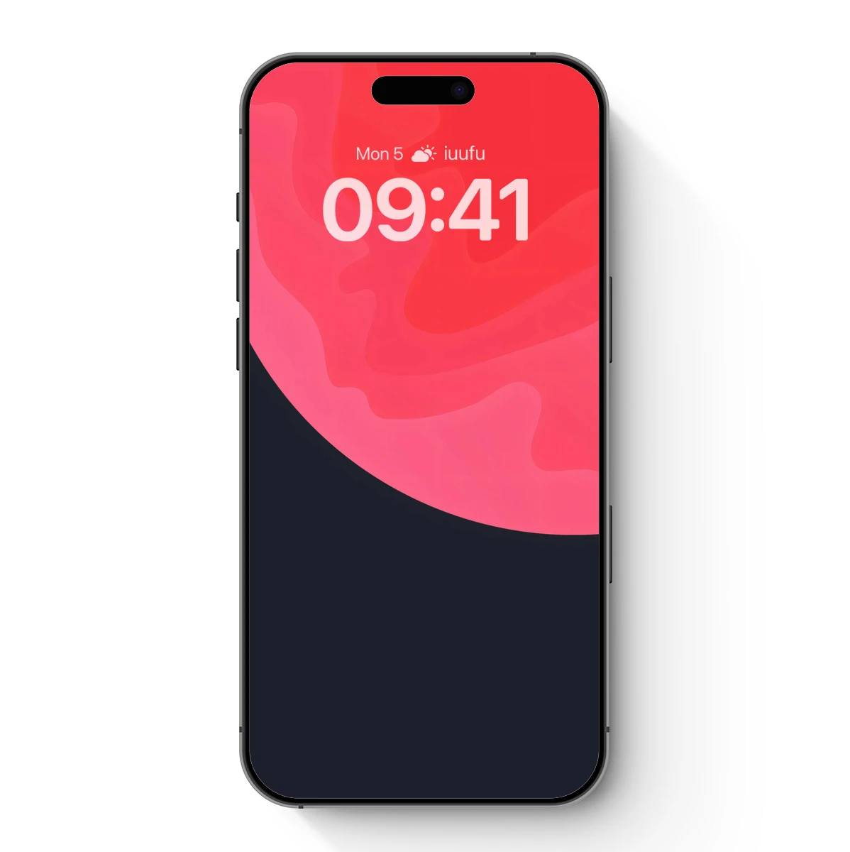 Fluid Dawn: Abstract Pink and Red Waves