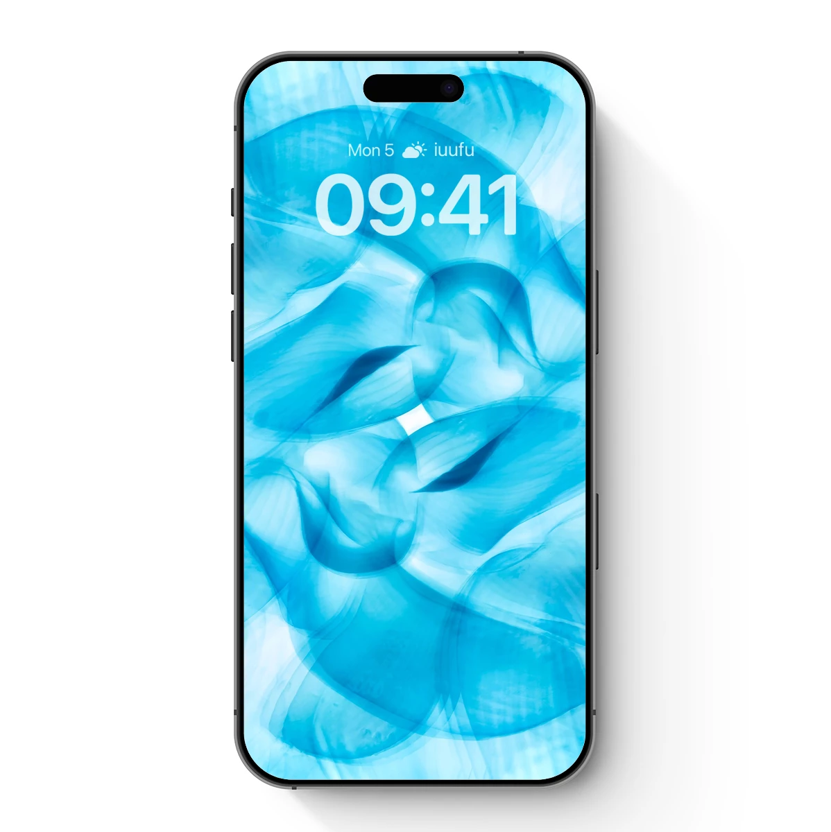 Azure Whispers: Ethereal Flow in Abstract Blue