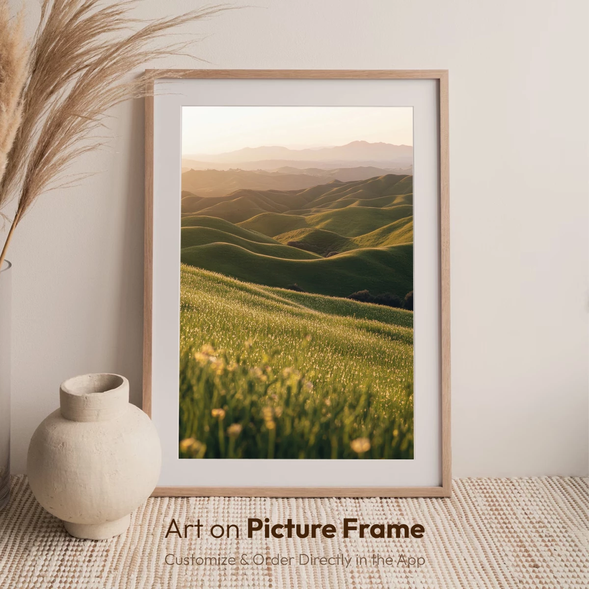 Golden Rolling Hills at Dawn - Image 7