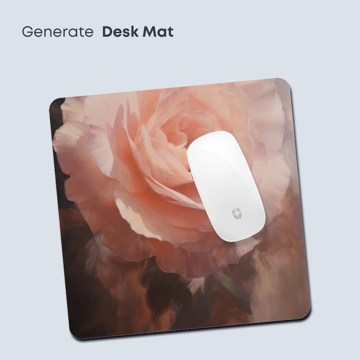 Ethereal Bloom: Soft Rose in Misty Hues - Image 4