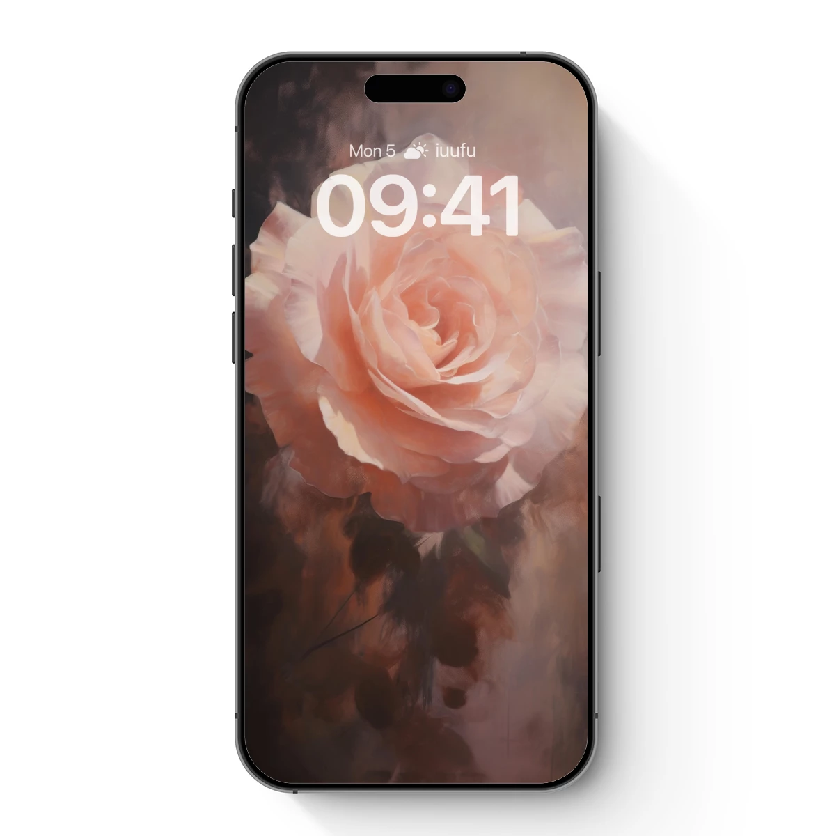 Ethereal Bloom: Soft Rose in Misty Hues